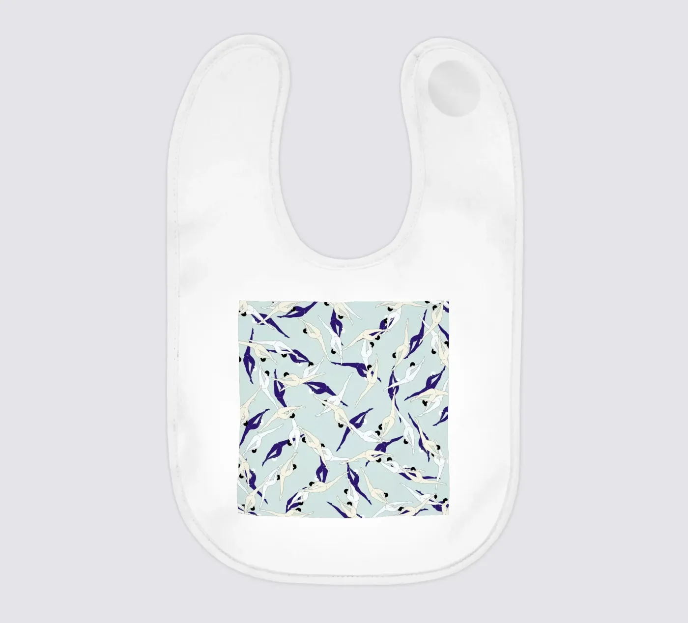 Split baby bib by Ruei