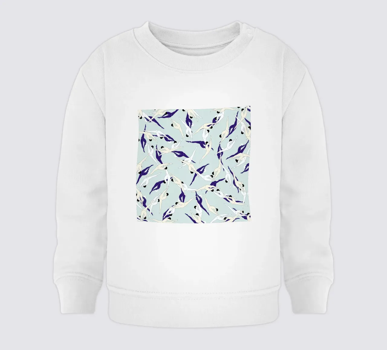 Split felpa neonato da Ruei