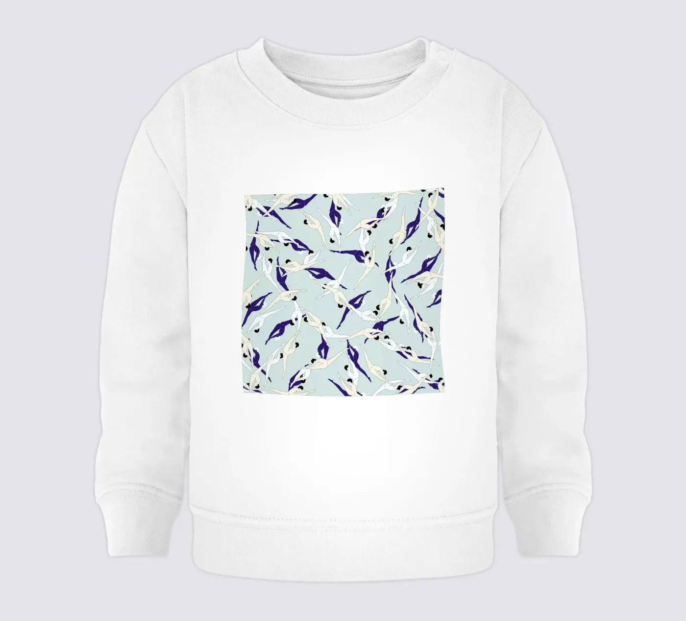 Split felpa neonato da Ruei