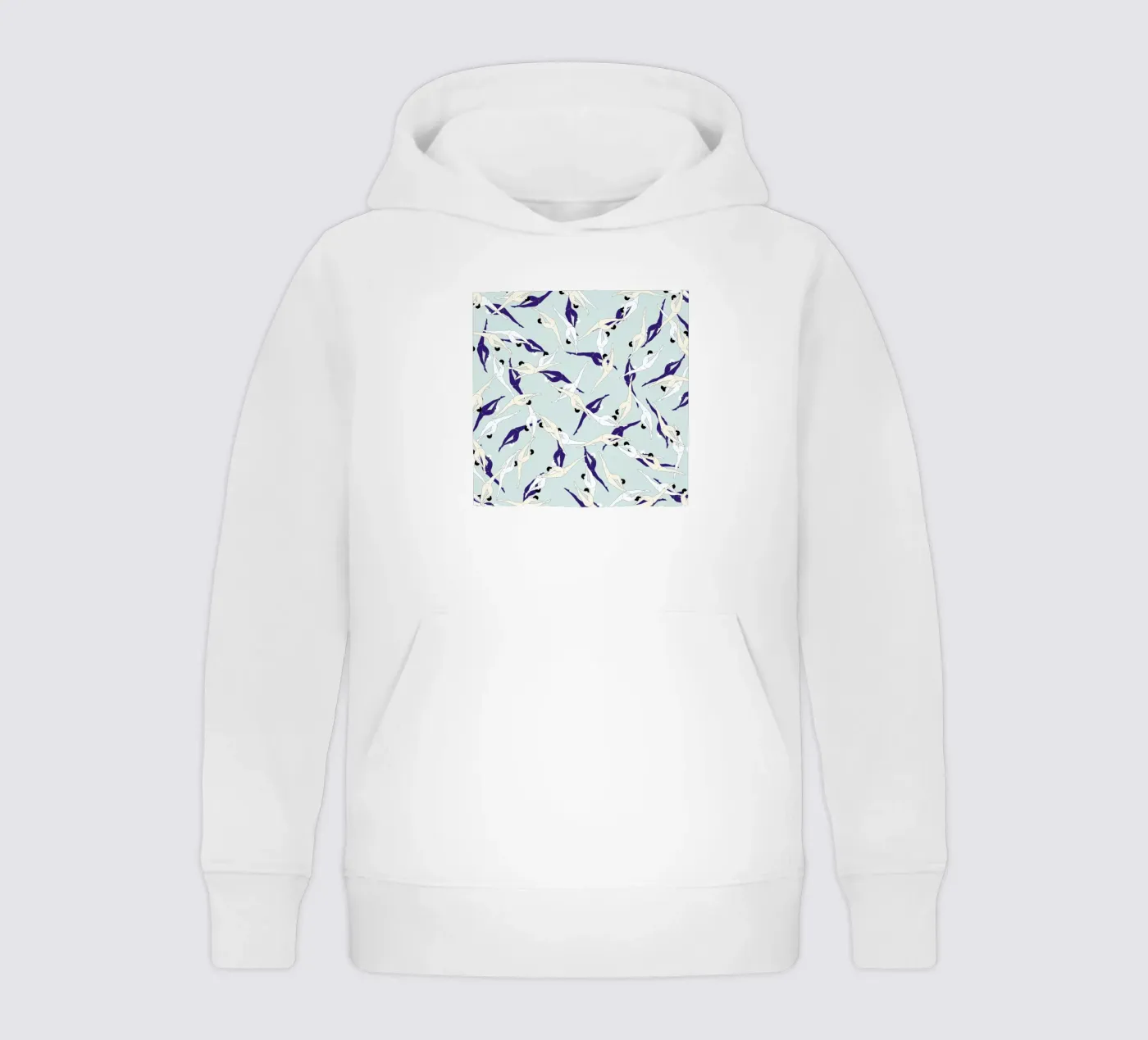 Split kinder hoodie van Ruei