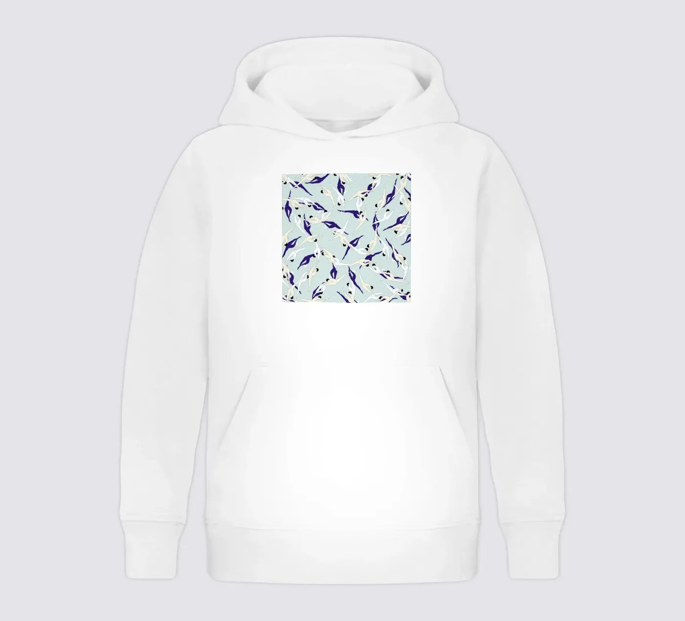 Split kinder hoodie van Ruei