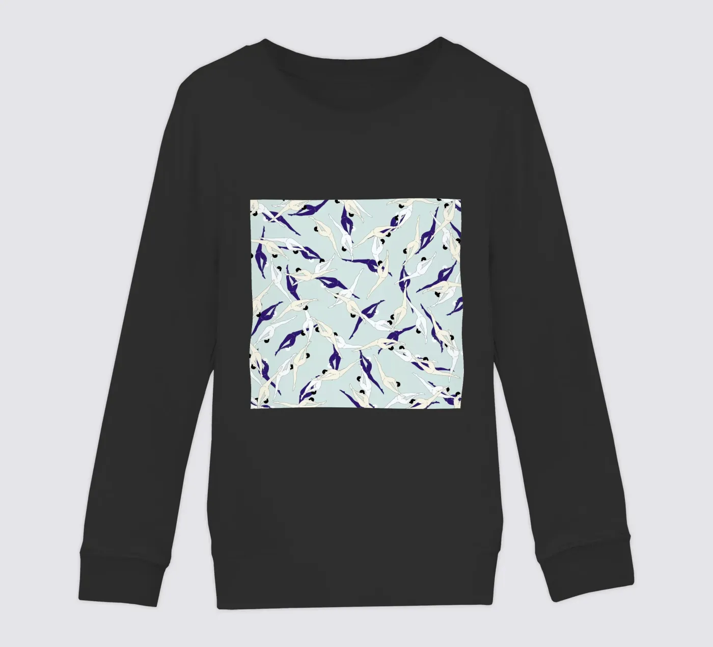 Split kinder sweatshirt van Ruei