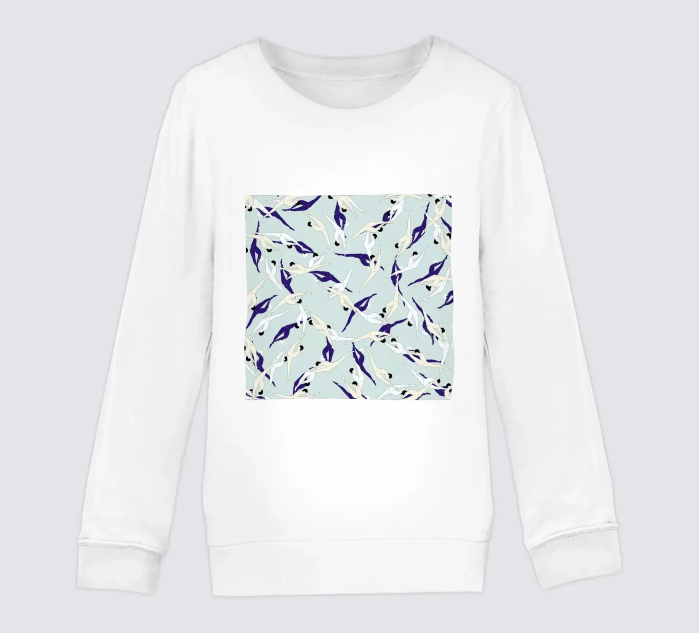 Split kinder sweatshirt van Ruei
