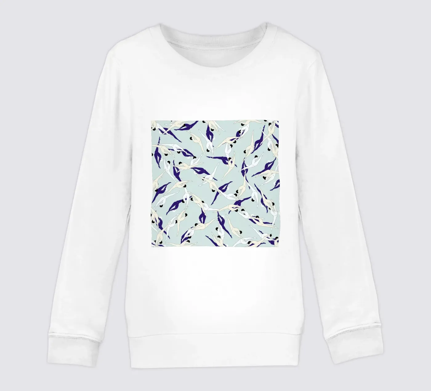 Split kinder sweatshirt van Ruei