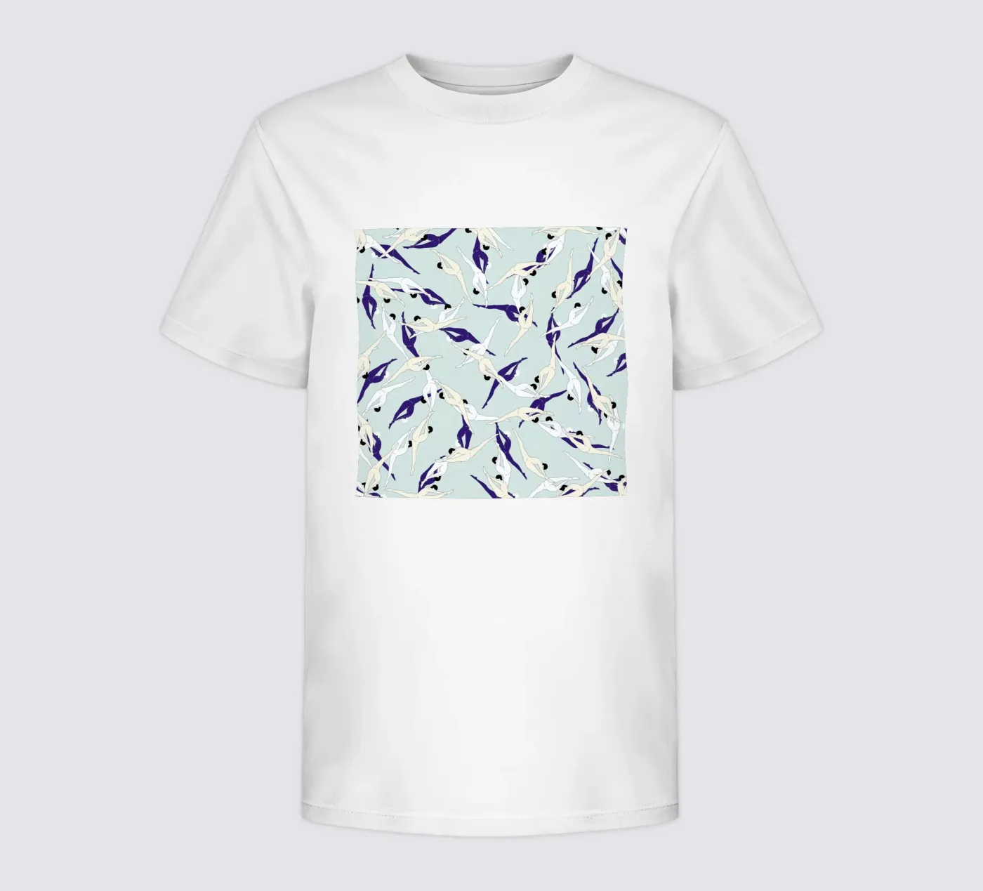 Split kids t-shirt by Ruei