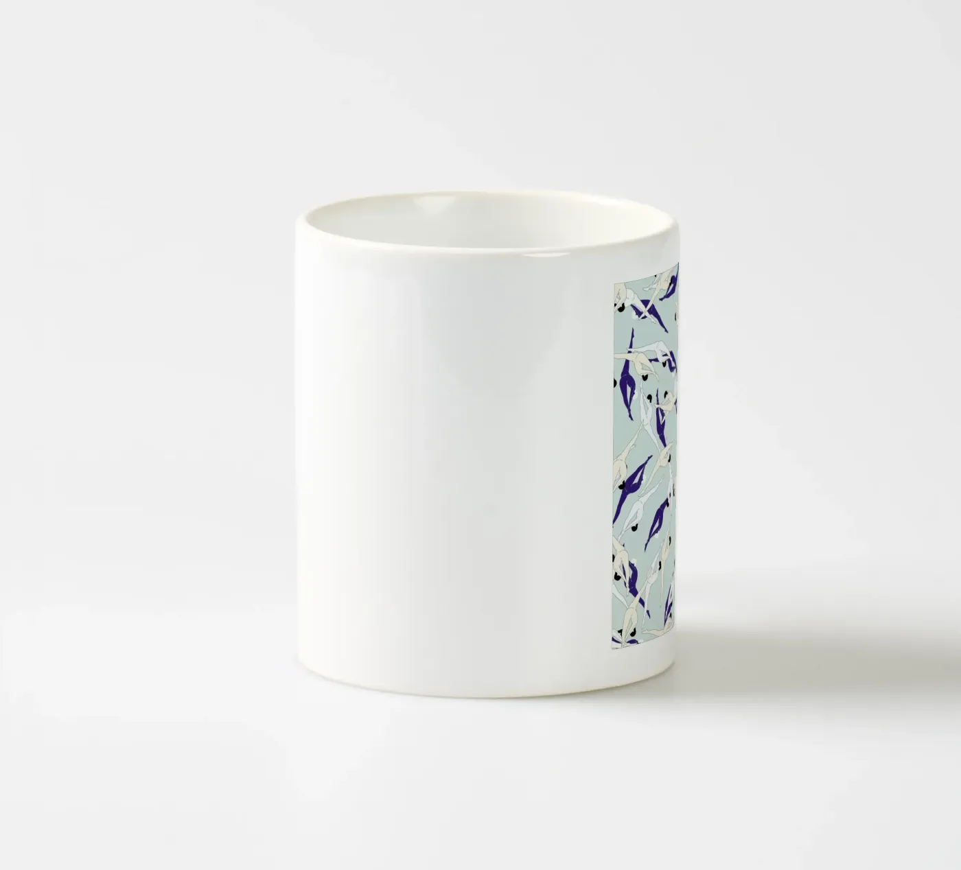Split ceramic mug by Ruei