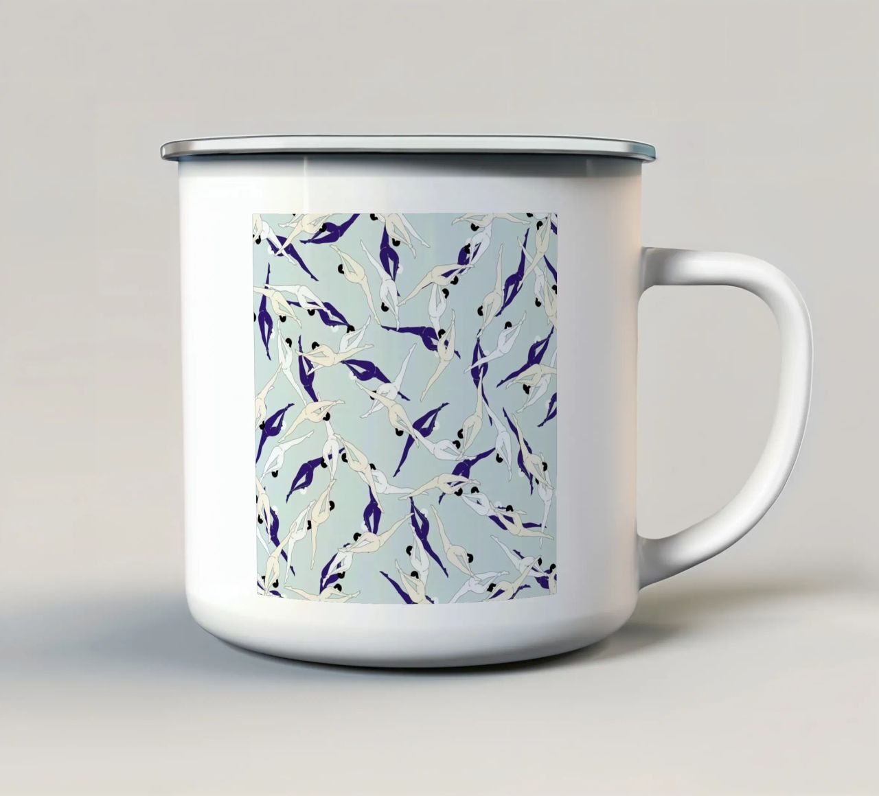 Split tazza in smalto da Ruei