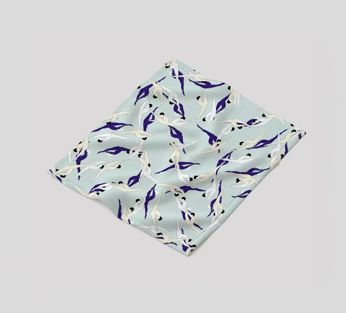 Split fleece blanket by Ruei
