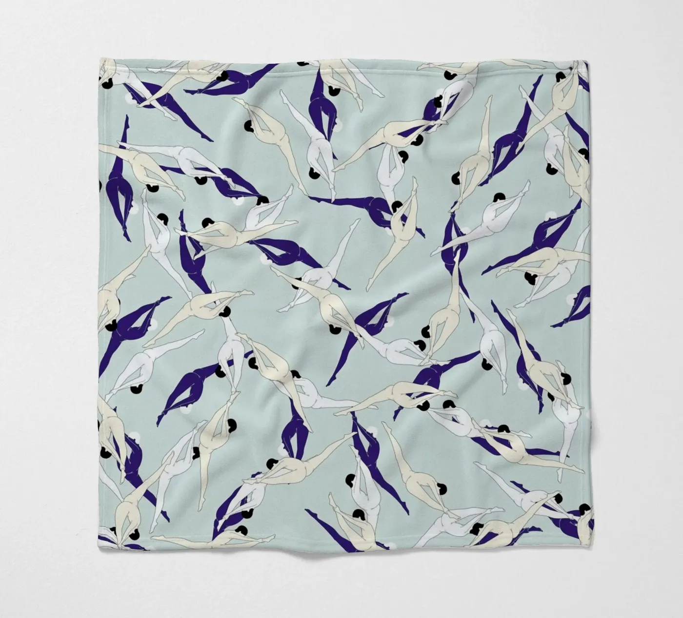 Split fleece blanket by Ruei