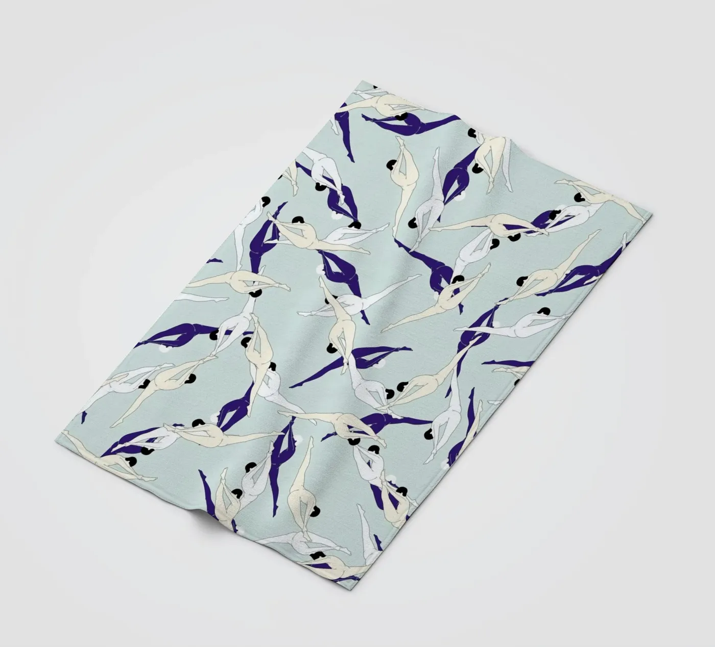 Split fleece blanket by Ruei