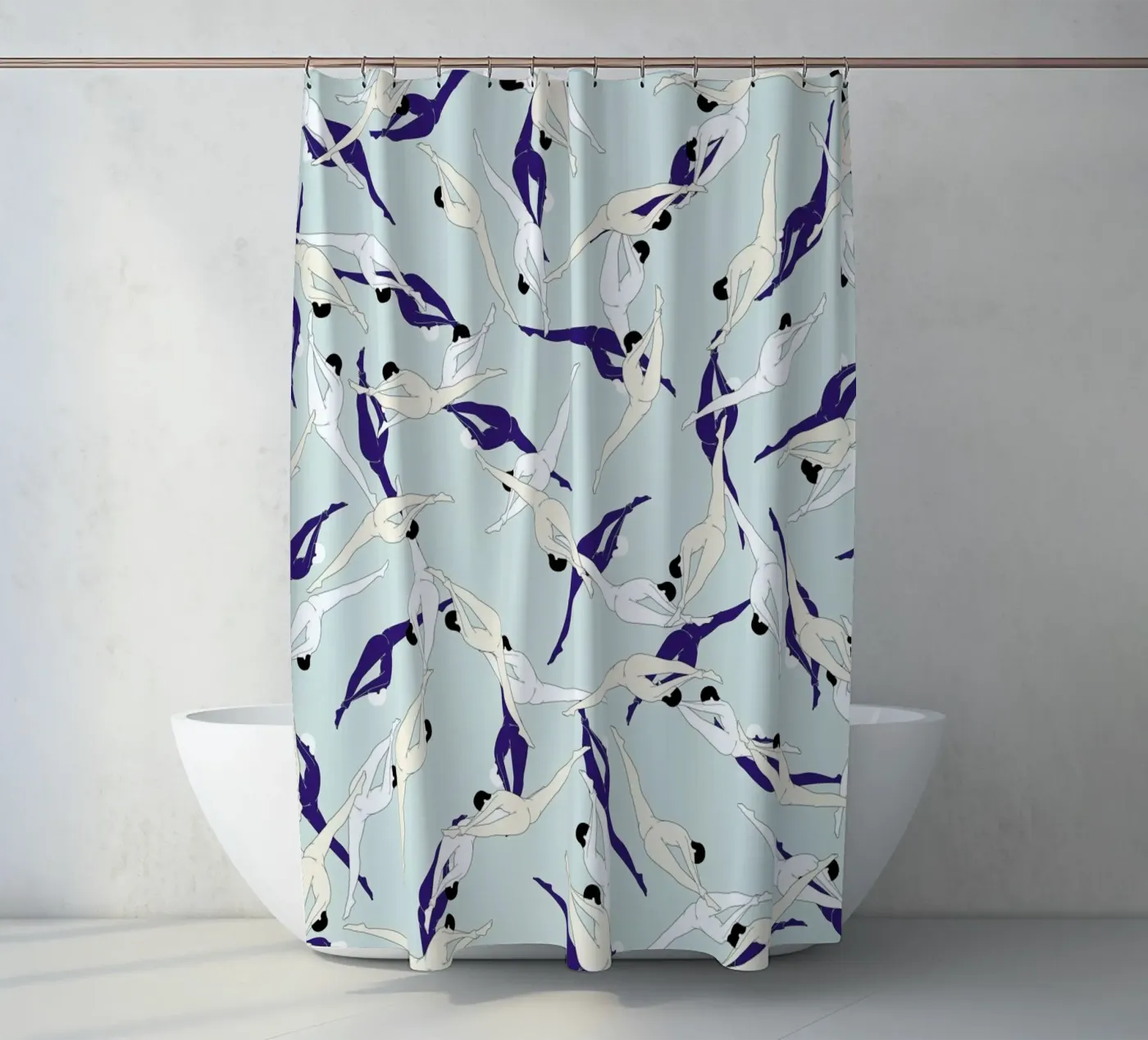 Split Duschvorhang von Ruei