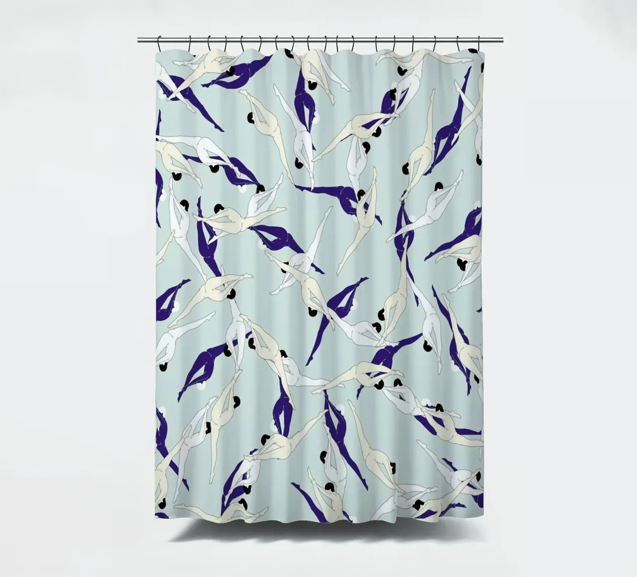 Split douchegordijn van Ruei