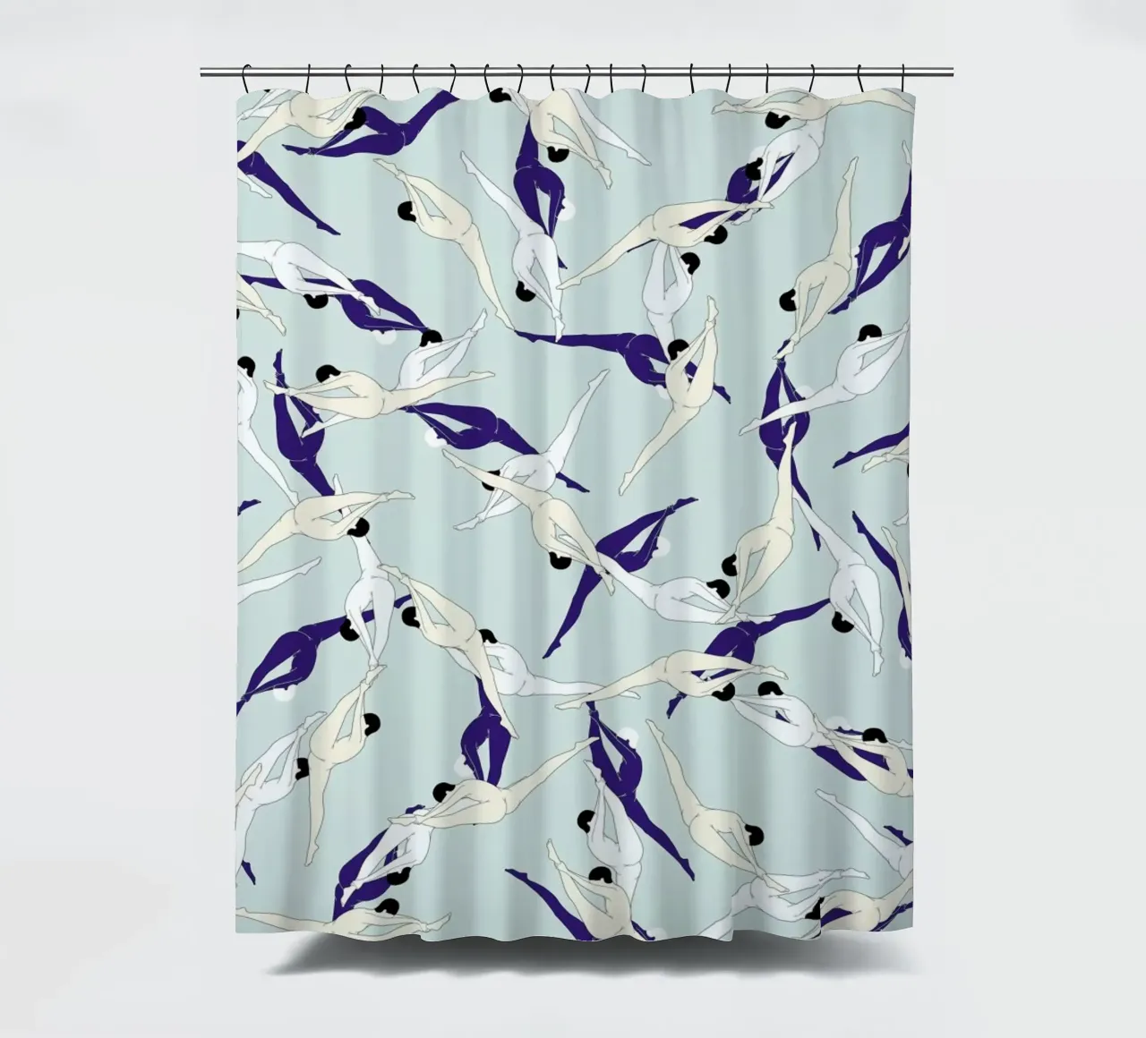 Split douchegordijn van Ruei