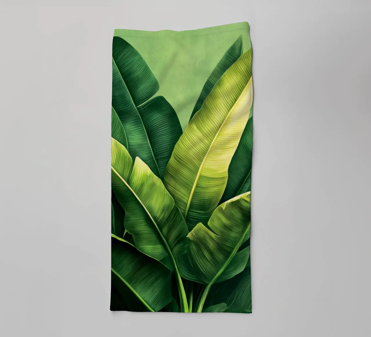 Arte de la naturaleza con hojas de plátano toalla de baño de Justyna Jaszke JBJart