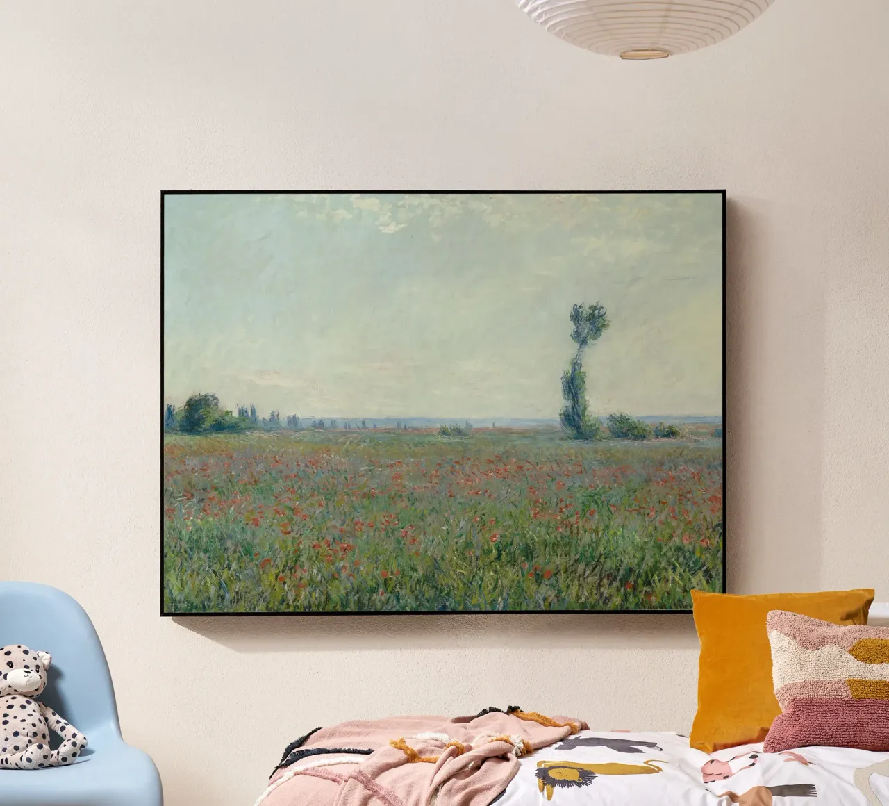 Claude Monet - Campo di papaveri plexiglass da Timeless Artworks