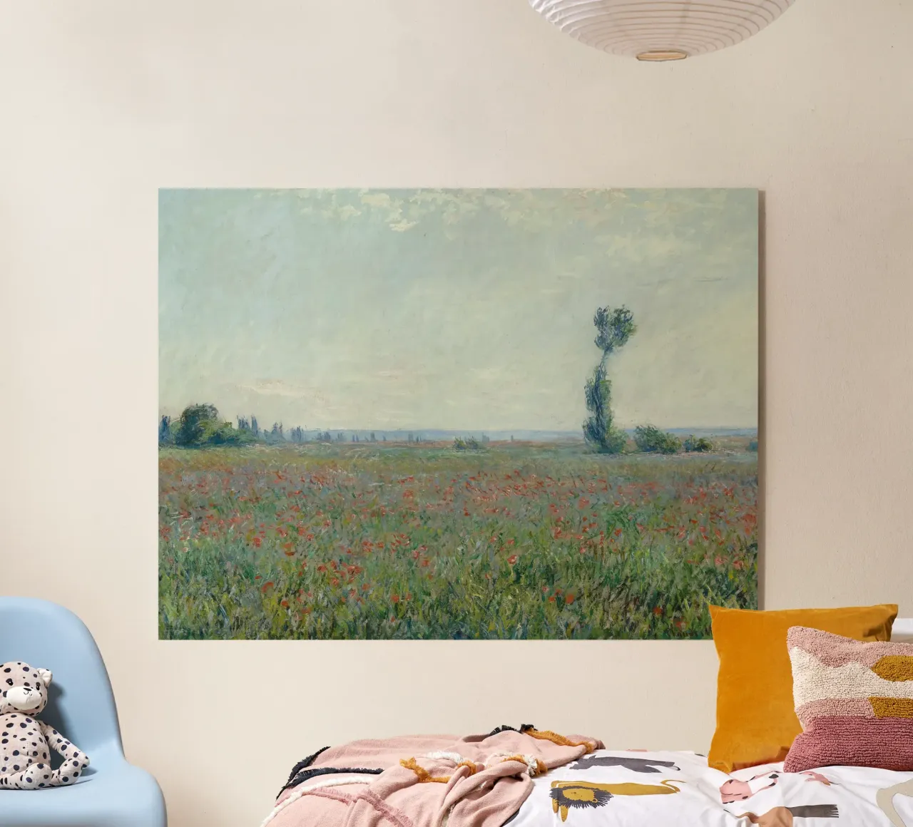 Claude Monet - Campo di papaveri plexiglass da Timeless Artworks