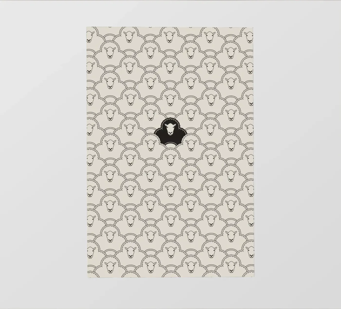 Black sheep pellicola backlit da Davies Babies