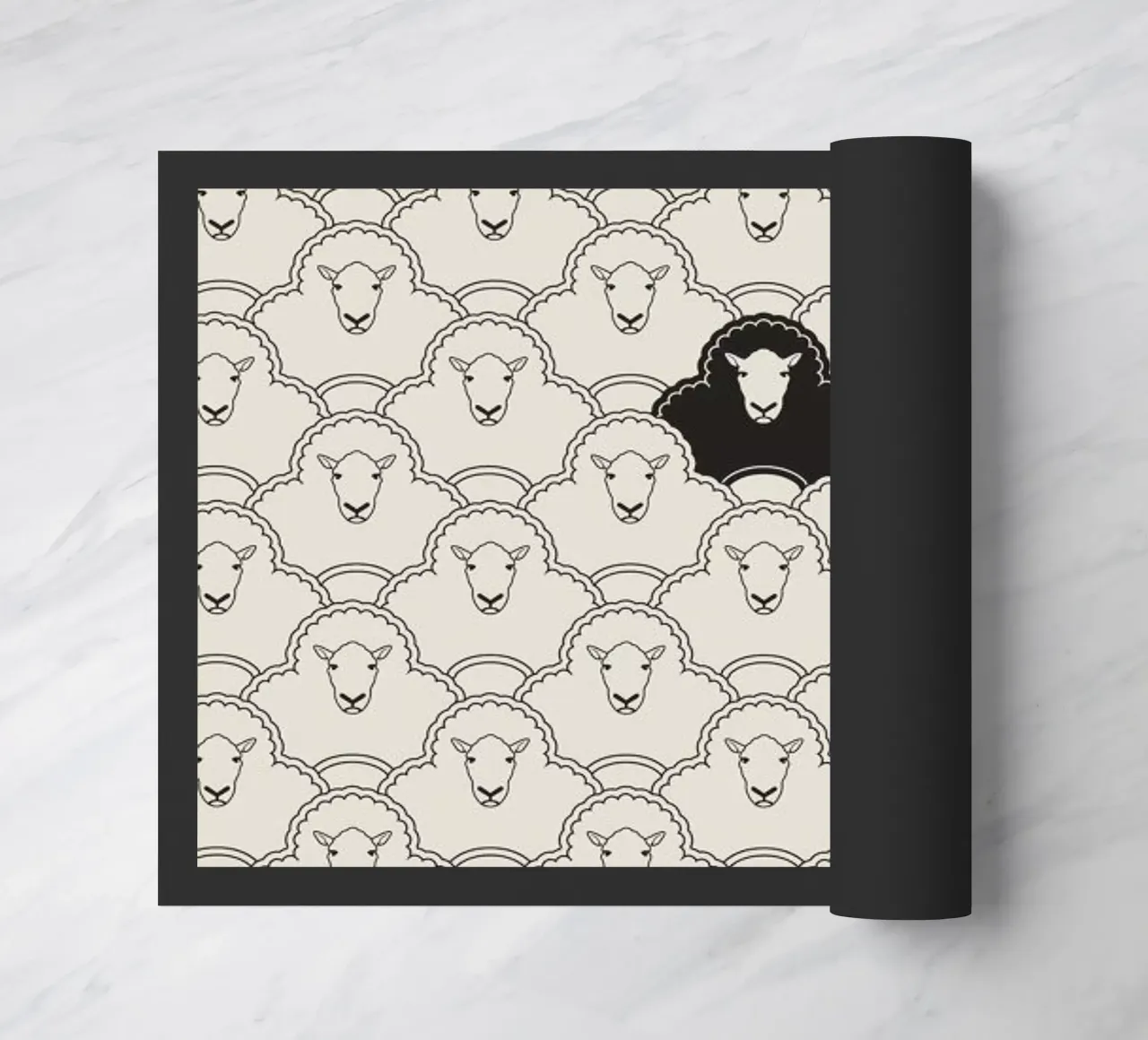 Black sheep zerbino da Davies Babies