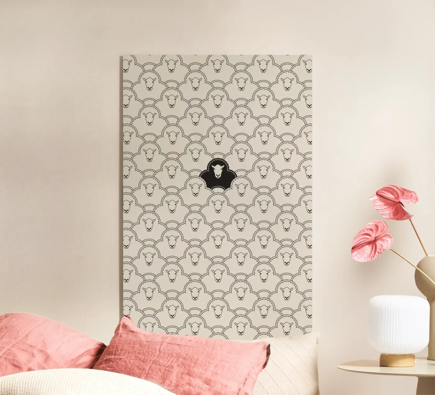 Black sheep plexiglas de Davies Babies