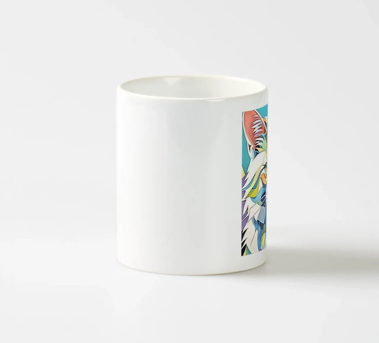 Gatto in pastello #4 tazza in ceramica da ZAMART