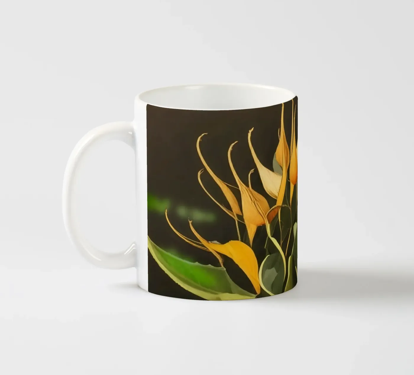 Sunflower_1 ceramic mug by Impressionismus by LK