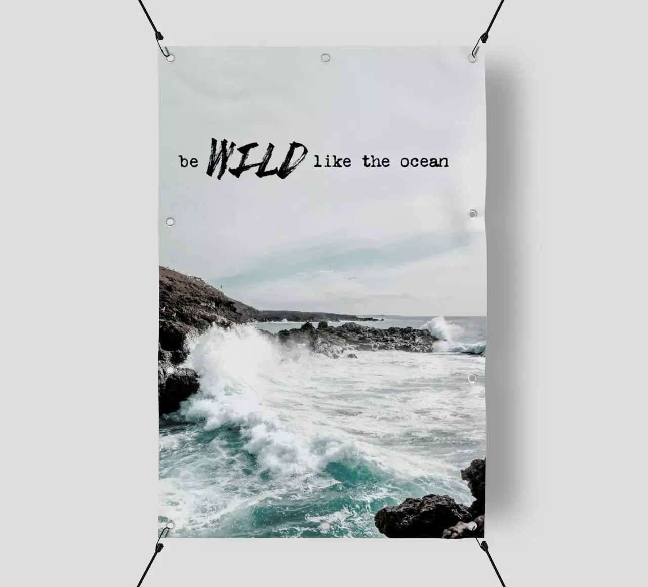 Wild like the ocean telo in pvc da Amy & Kurt