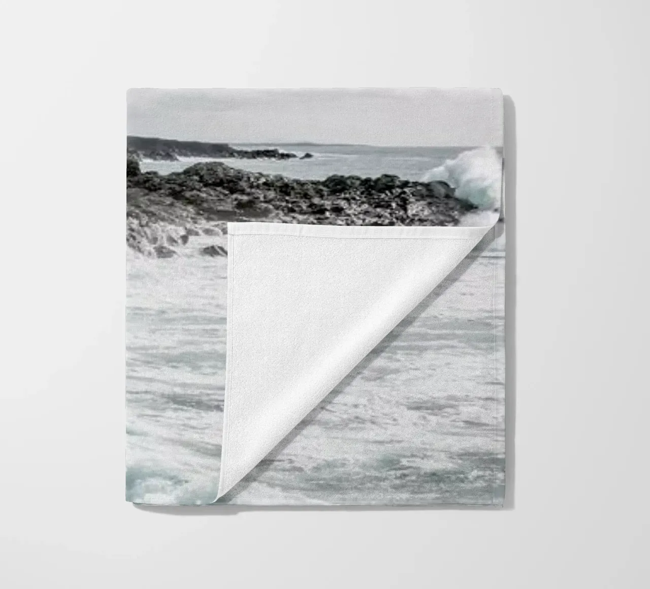 Wild like the ocean beach towel by Amy & Kurt