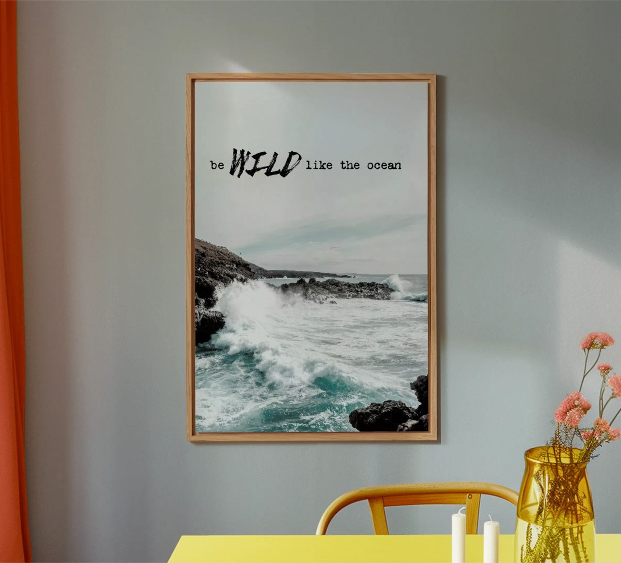 Wild like the ocean alluminio dibond da Amy & Kurt