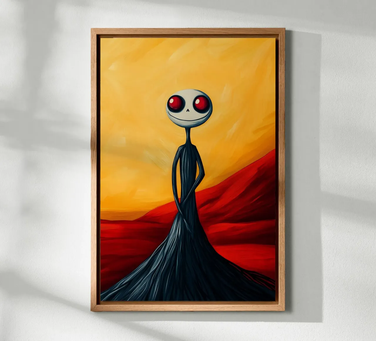 The guardian of the endless dunes canvas by melipo-art