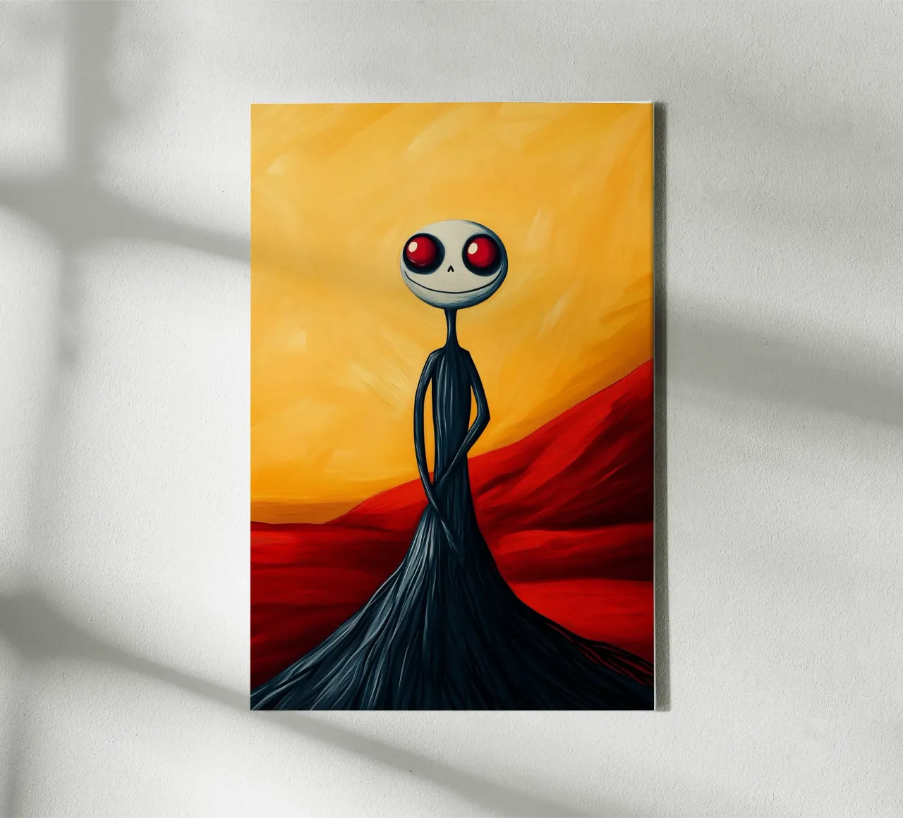 The guardian of the endless dunes canvas by melipo-art