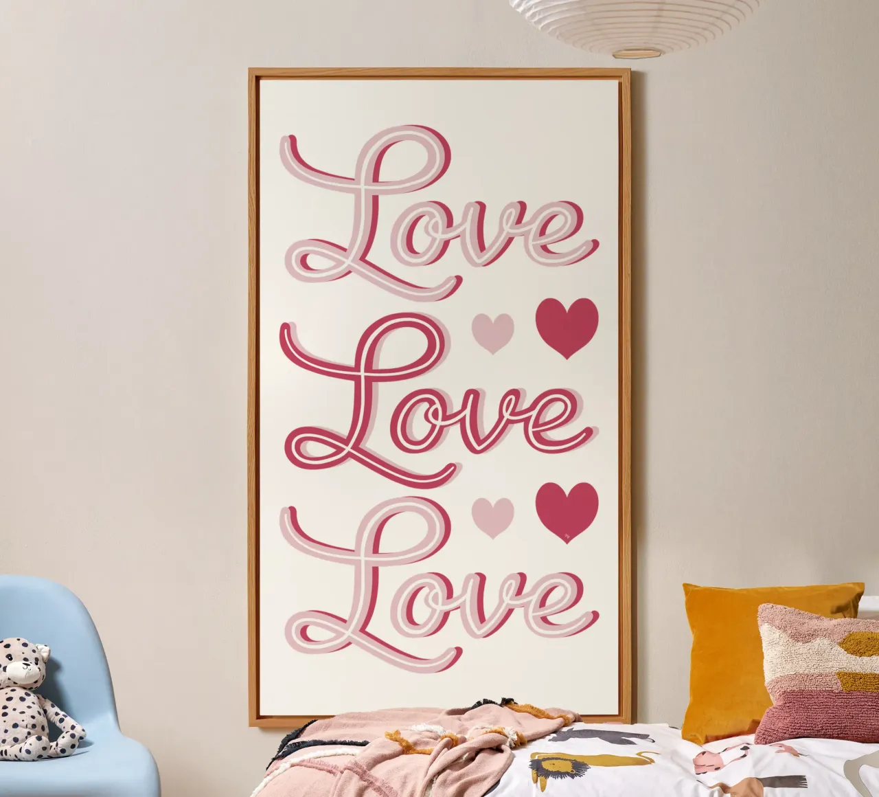 Amore Amore Amore alluminio dibond da Martina