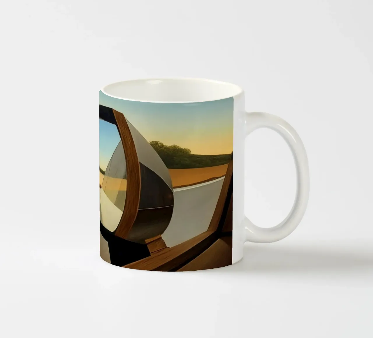 Specchio retrovisore_1 tazza in ceramica da Impressionismus by LK