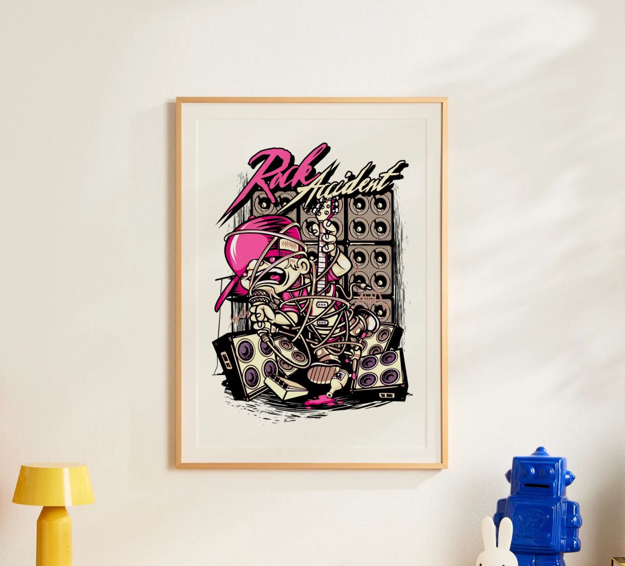 Rock-Unfall Illustration Trending Now Poster von Urban Life