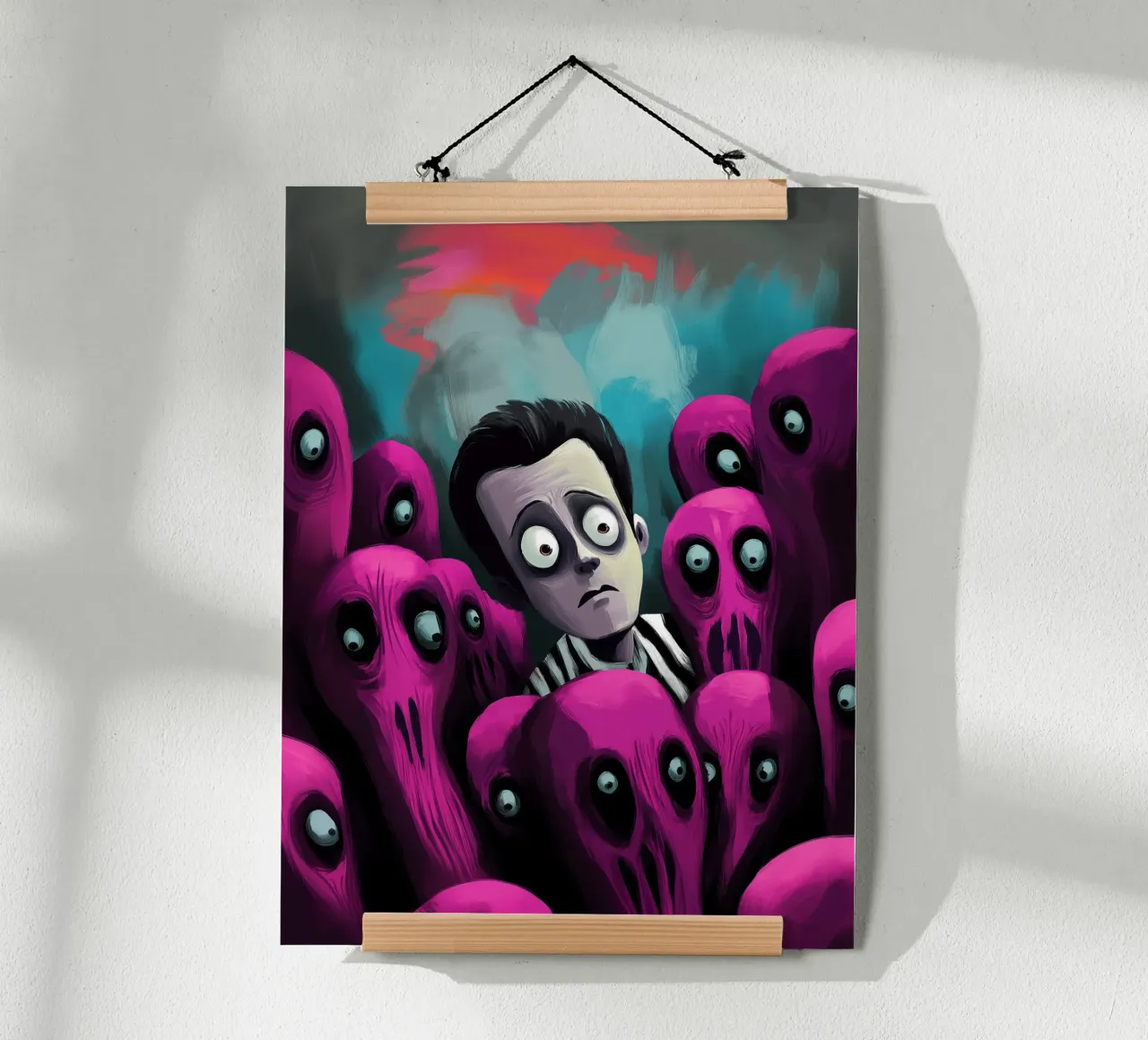 Le creature che fissano carta hahnemühle da melipo-art