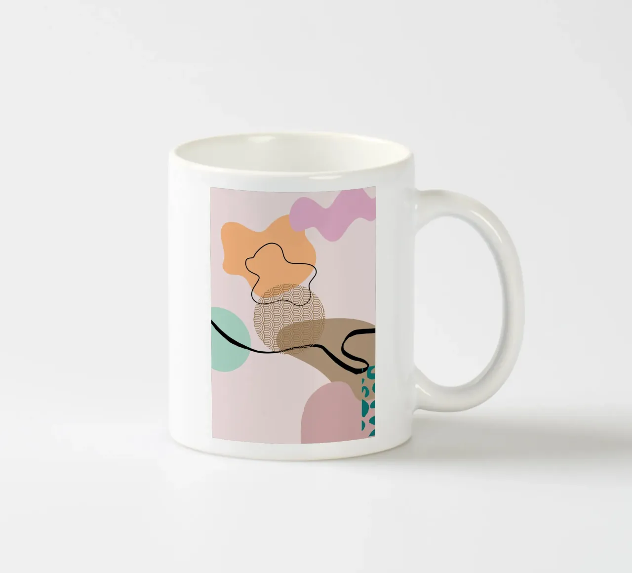 Feel-Line-Color tazza in ceramica da AESTHETIC VIBES by Isabel
