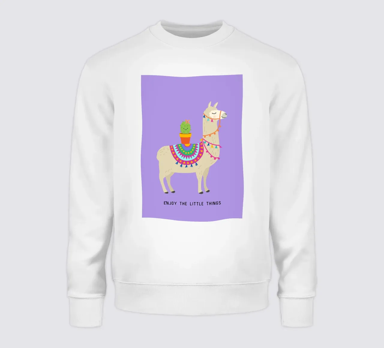 Enjoy-the-little-Kaktus felpa da AESTHETIC VIBES by Isabel