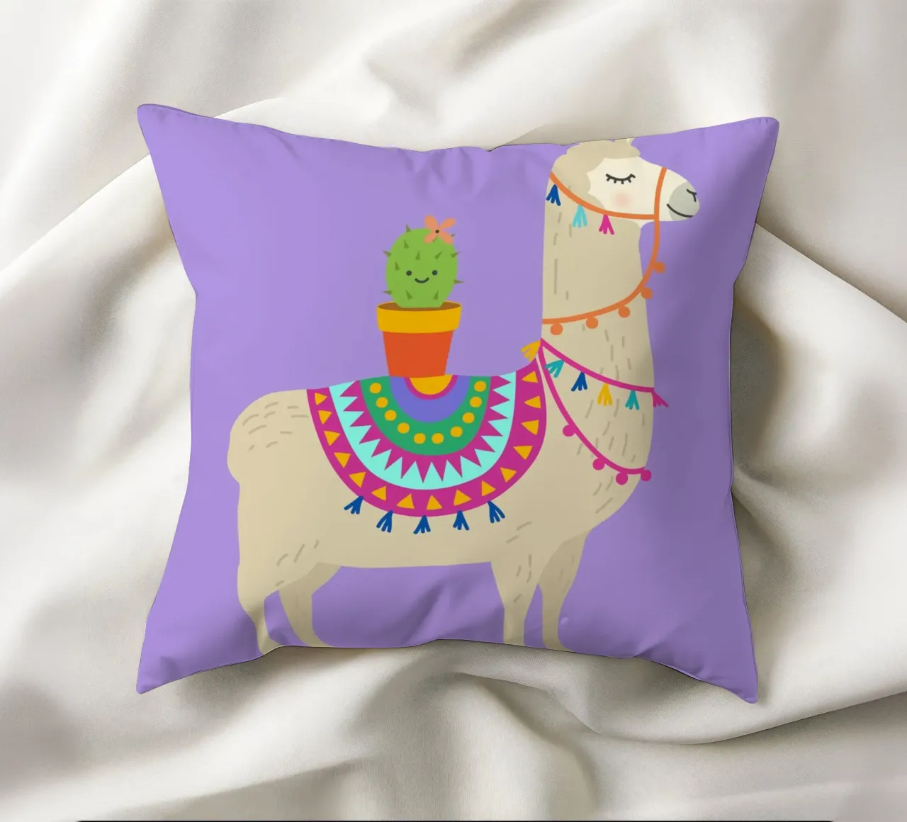 Enjoy-the-little-Kaktus cuscino da AESTHETIC VIBES by Isabel