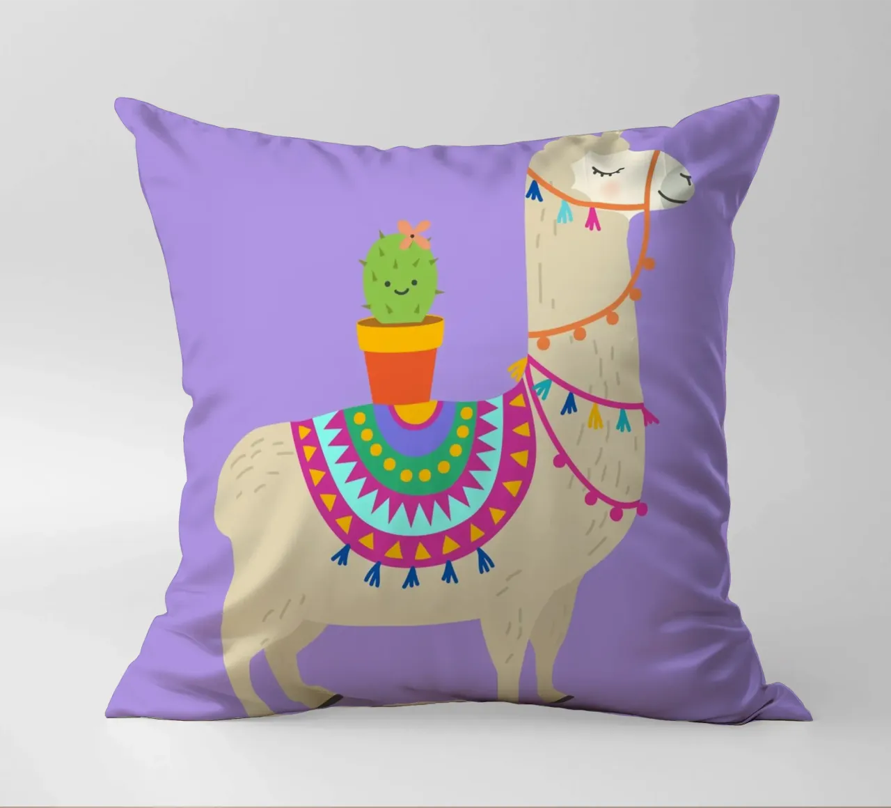 Enjoy-the-little-Kaktus cuscino da AESTHETIC VIBES by Isabel