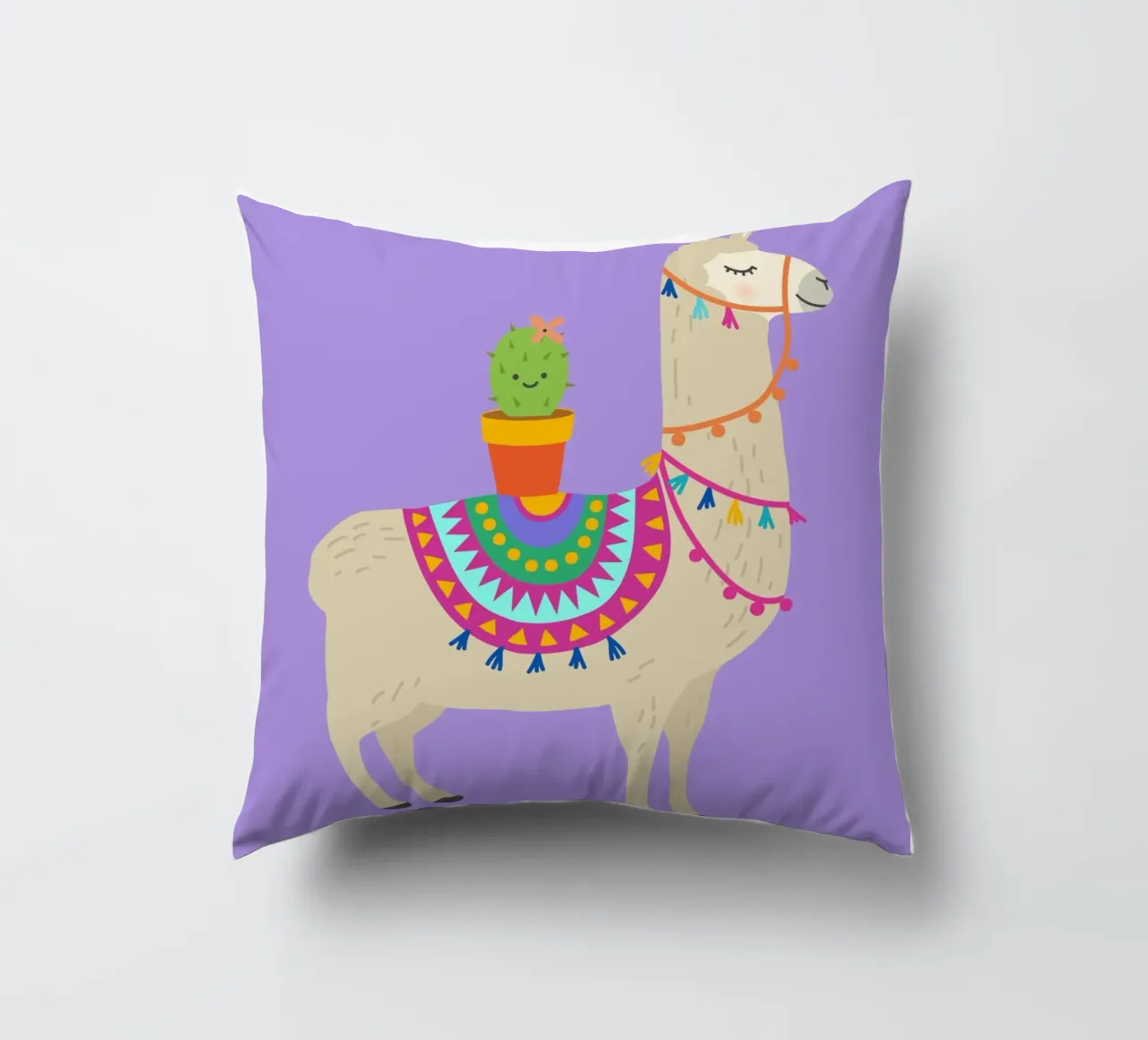 Enjoy-the-little-Kaktus cuscino da AESTHETIC VIBES by Isabel
