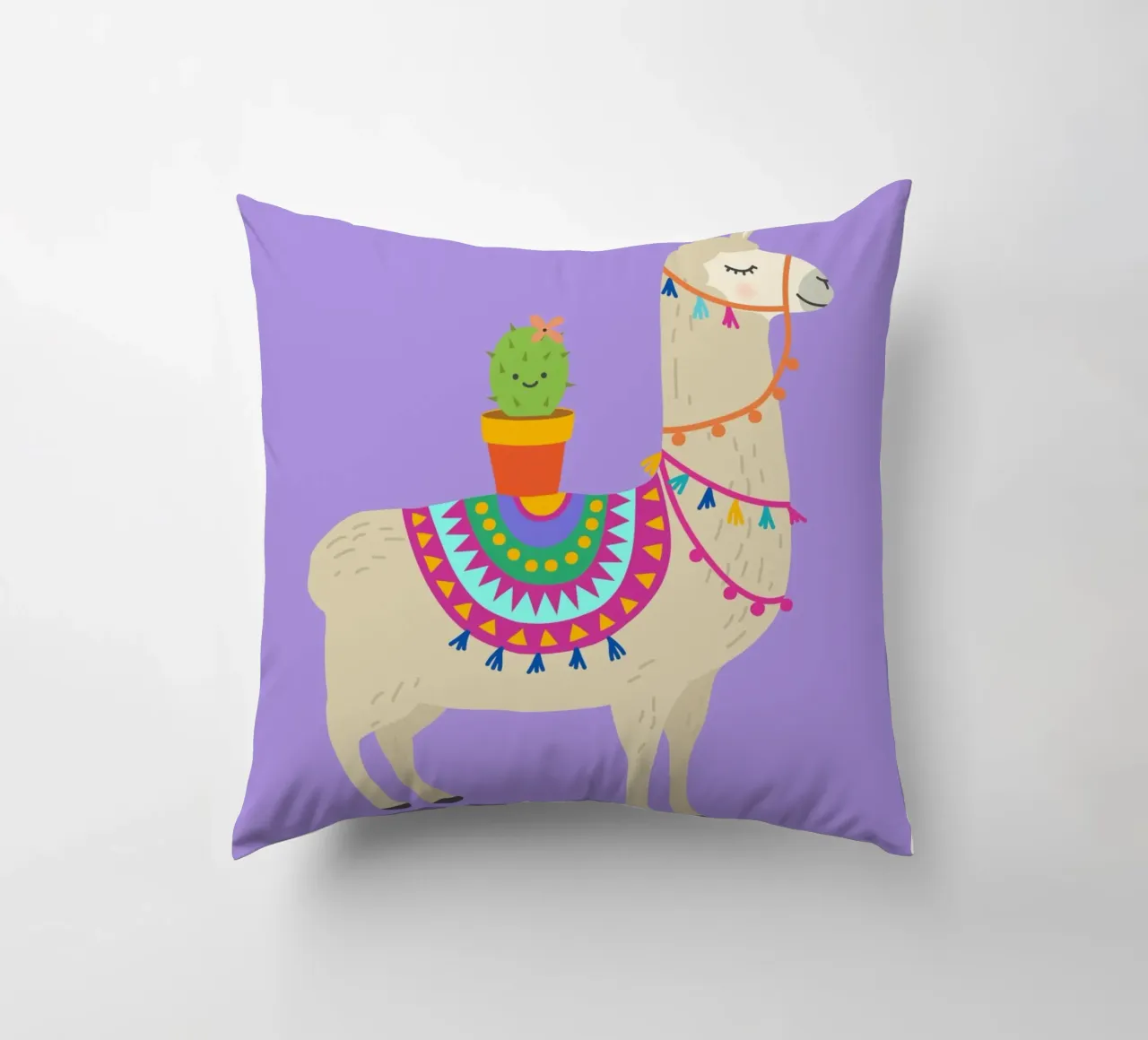 Enjoy-the-little-Kaktus cuscino da AESTHETIC VIBES by Isabel