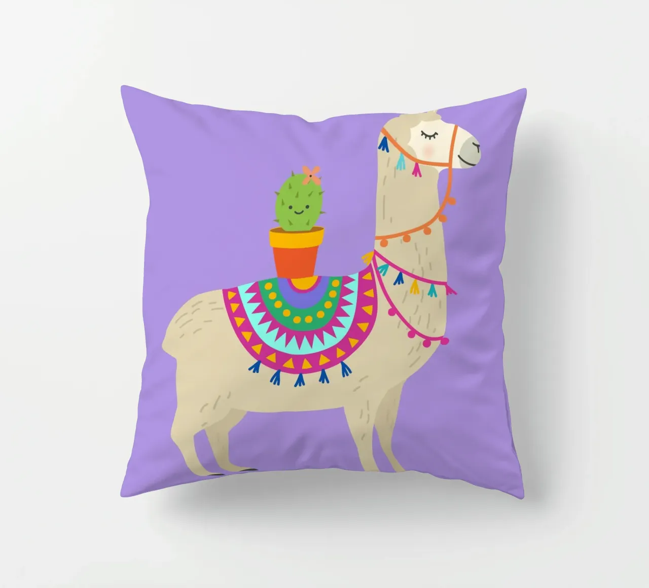 Enjoy-the-little-Kaktus cuscino da AESTHETIC VIBES by Isabel