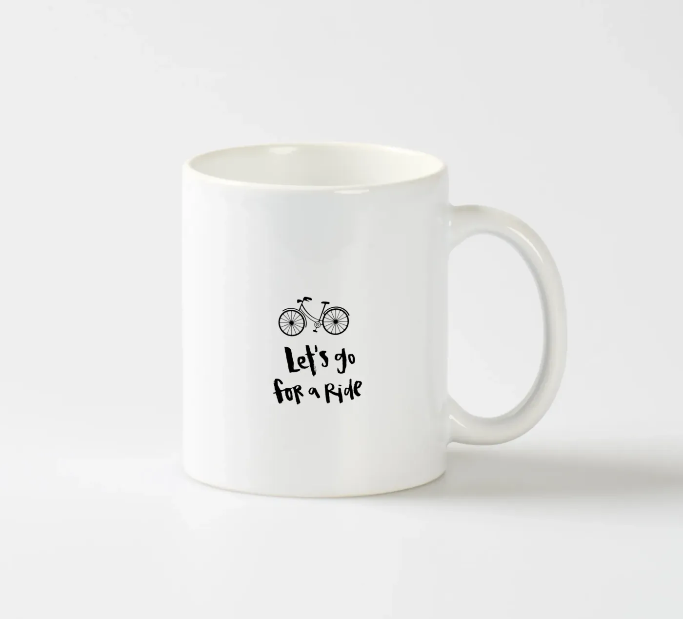 Ride ceramic mug by Brushmeetspaper