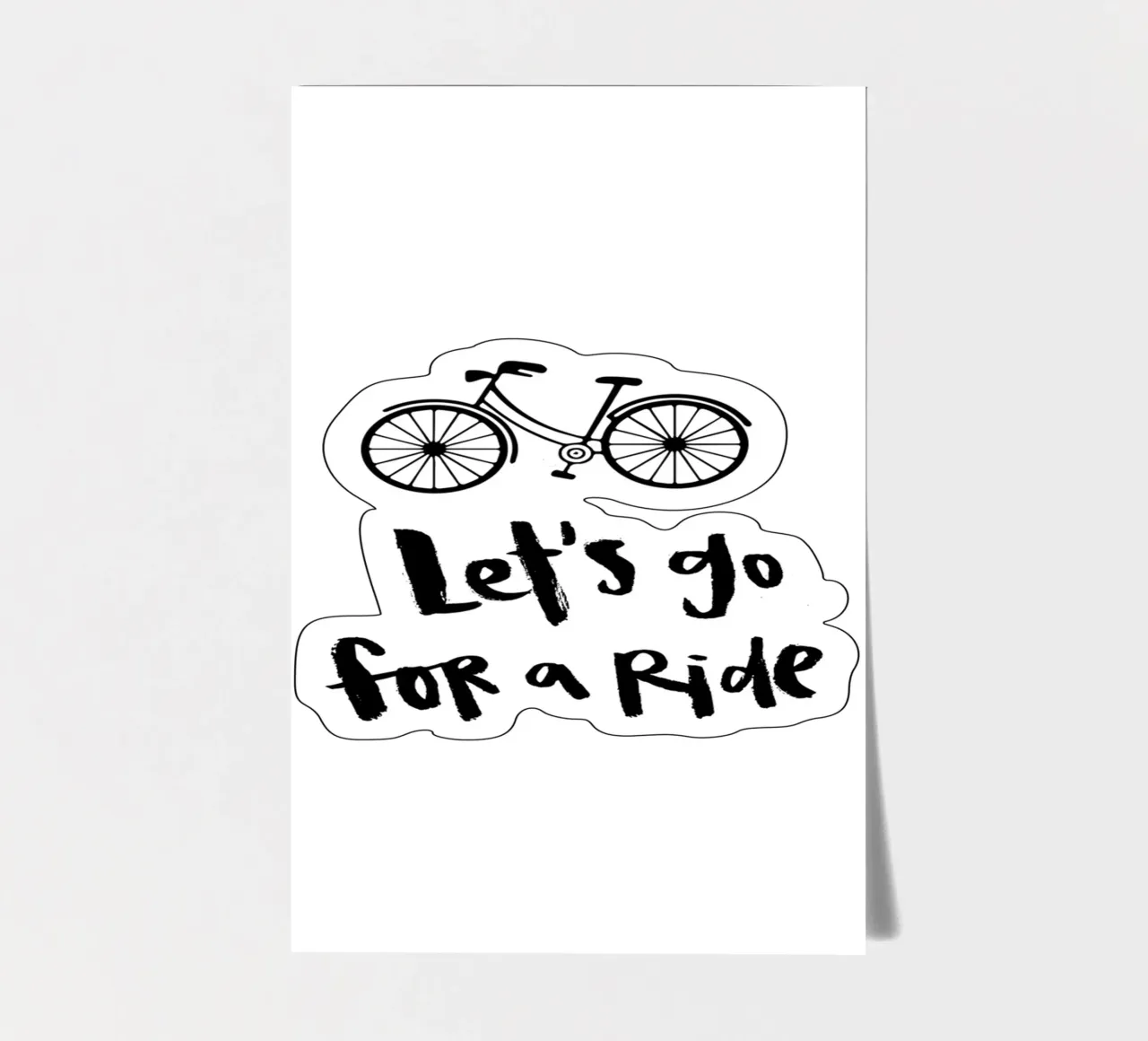 Ride sticker sheet by Brushmeetspaper