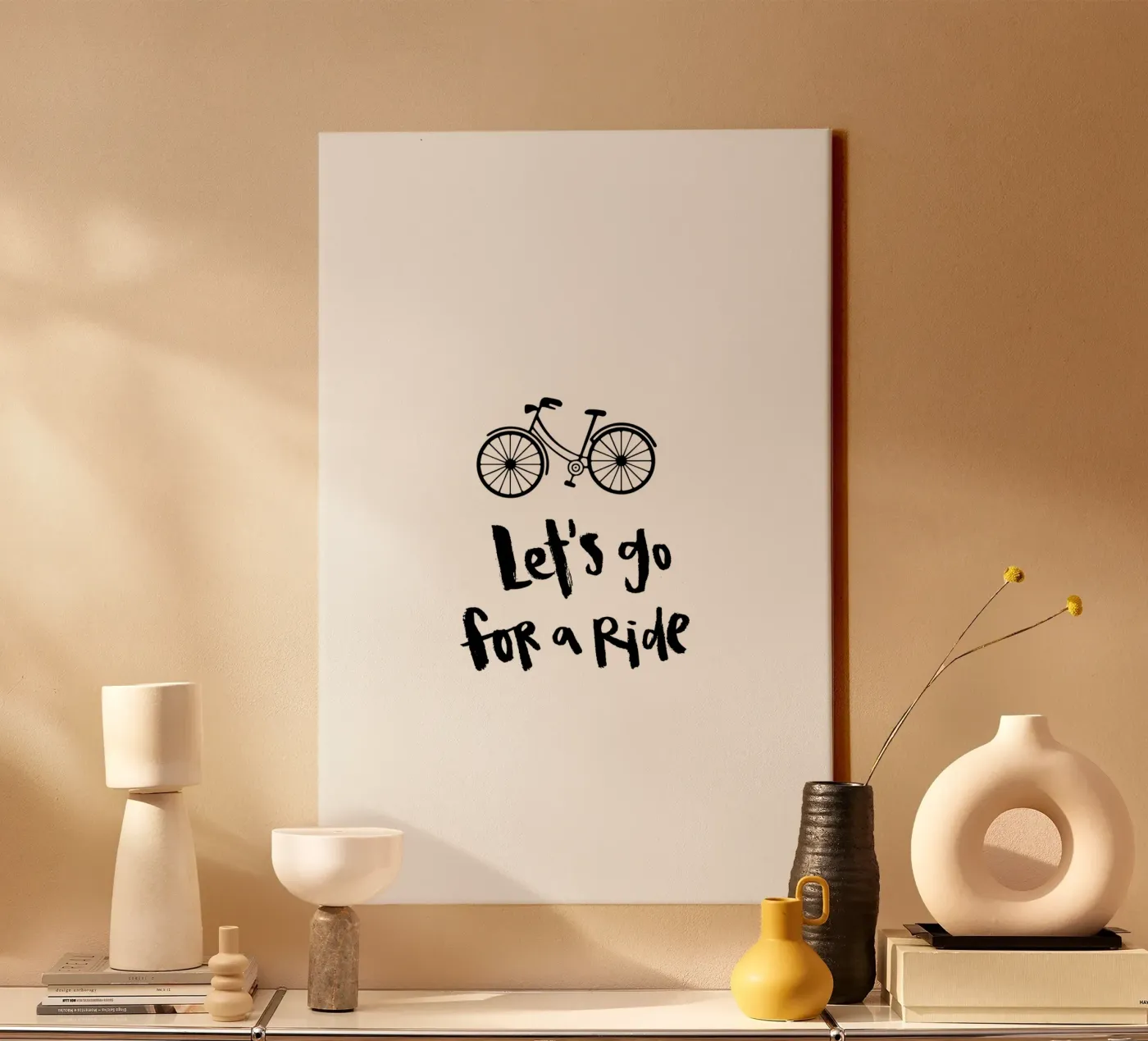 Ride canvas van Brushmeetspaper