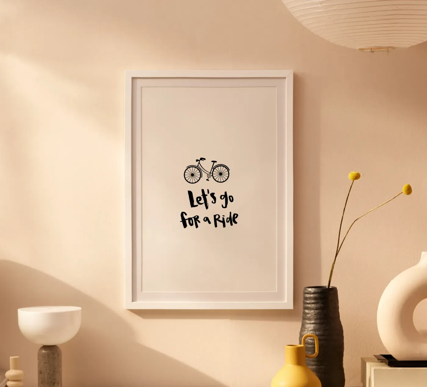 Ride Poster von Brushmeetspaper