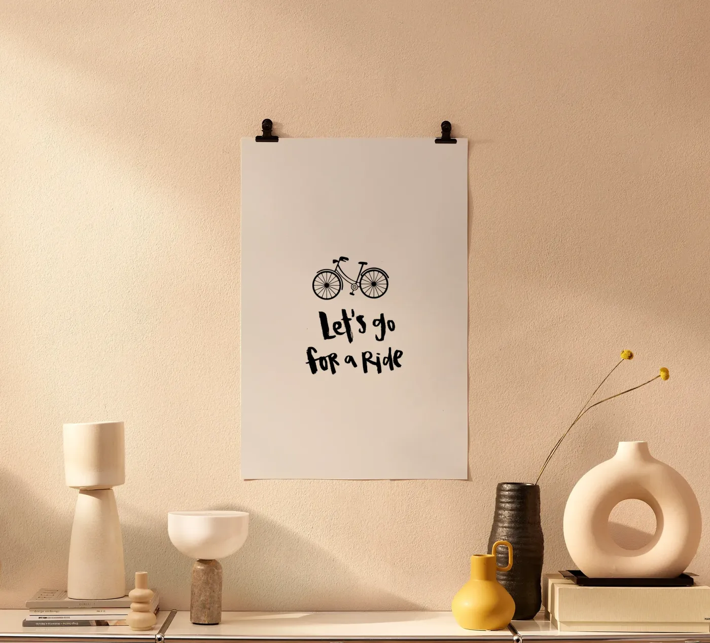 Ride poster van Brushmeetspaper