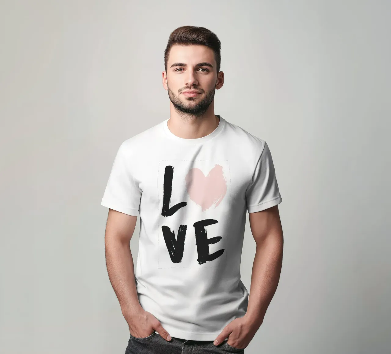 Große Liebe Zitat T-Shirt von Martina