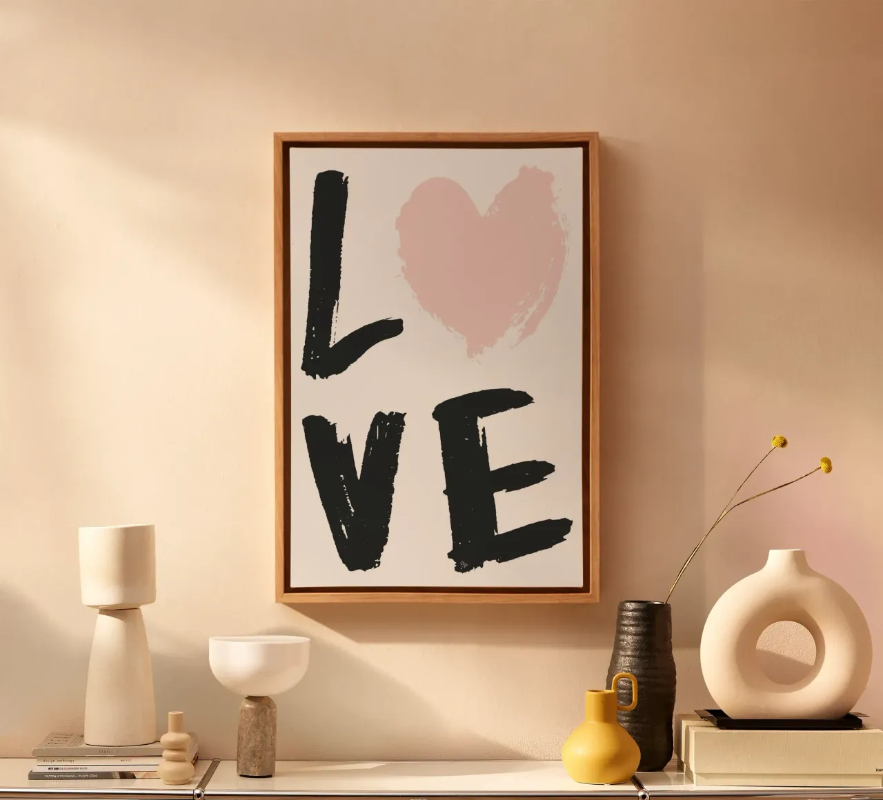 Big Love Quote canvas by Martina
