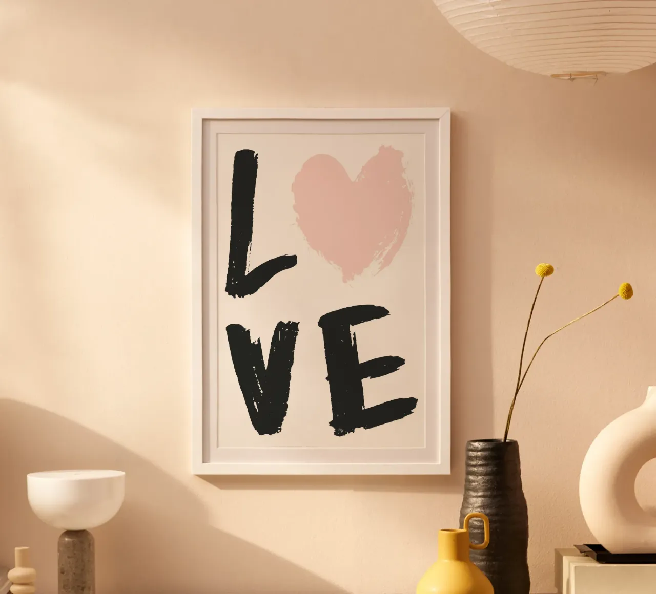 Große Liebe Zitat Hahnemühle von Martina