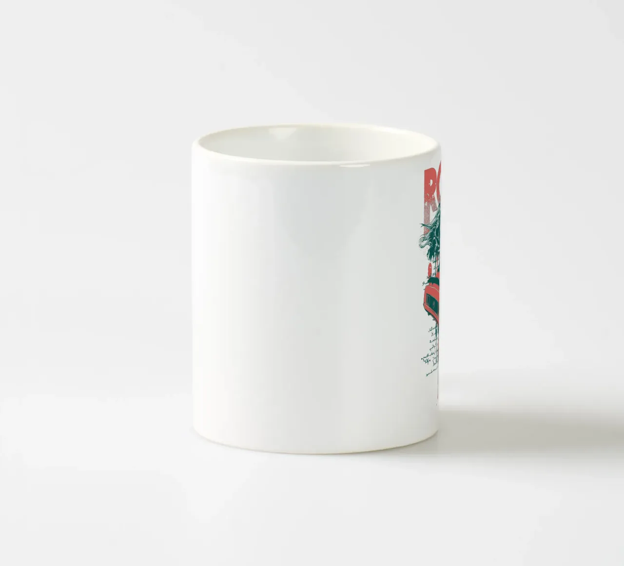 Illustrazione in stile Route 66 di tendenza ora tazza in ceramica da Urban Life
